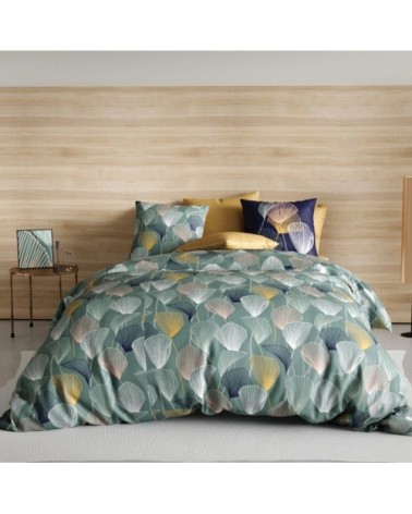 Parure de couette 100% coton 57 fils imprimée 260x240cm 2 taies