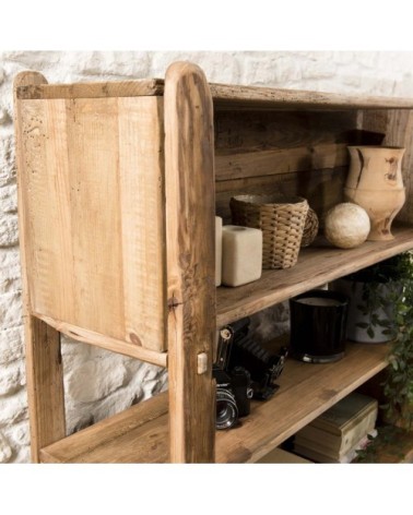 Etagère 5 niveaux en pin recyclé