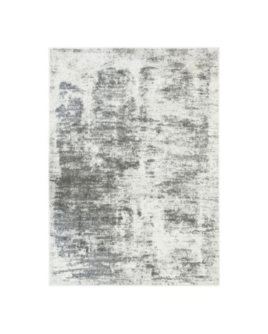 Tapis extra-doux effet brume gris 160x230