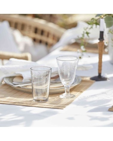 Set de 6 verres à vin en verre