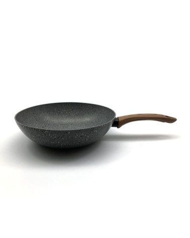 Wok induction Aluminium Gris