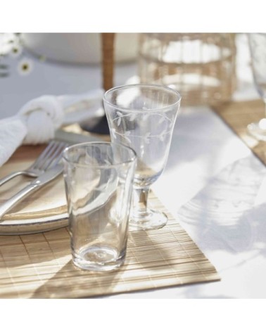 Set de 6 verres à vin en verre