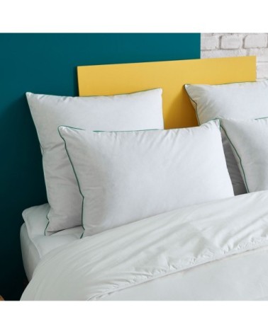 Oreiller Ferme 30% Duvet - Coton Bio  65x65 cm - Wake Me Green