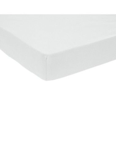 Drap Housse Bébé   Jersey Coloris Blanc 70x140 cm - DODO