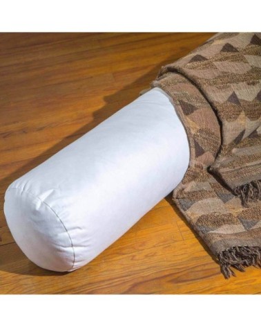 Traversin naturel mi-ferme en plumes et duvet 140 cm