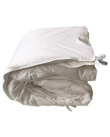 Couette naturelle 2 en 1 en duvet et coton bio king size 280x240 cm