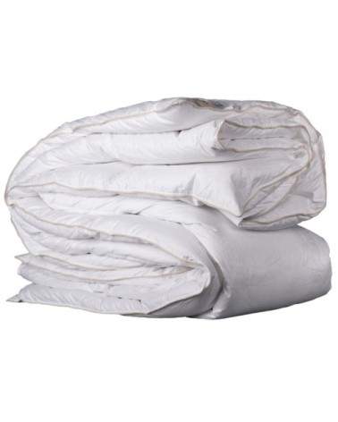 Couette naturelle chaude en duvet et coton bio king size 280x240 cm