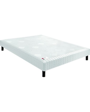 Sommier confort ferme écru 15 cm 90x200