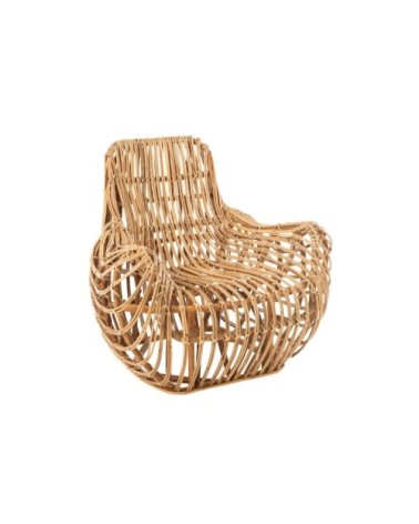 Fauteuil en rotin naturel