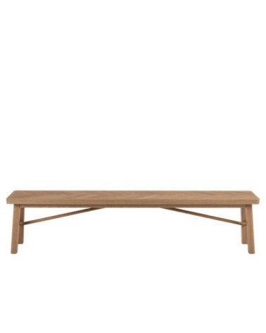 Banc de salle à manger en chêne de style scandinave L200
