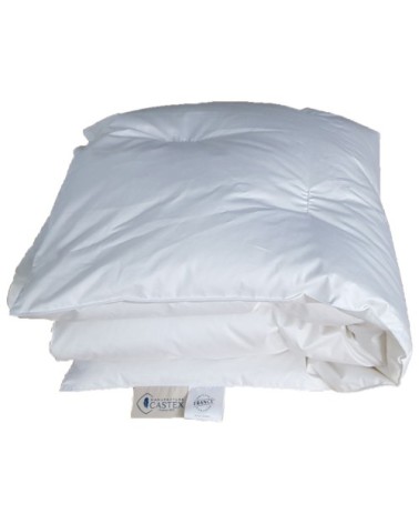 Couette naturelle durable en duvet et coton bio 100x140 cm