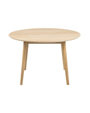 Table ronde en bois clair L120