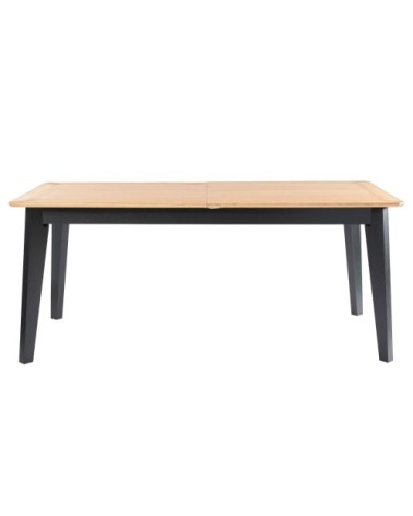 Table à manger rectangulaire extensible en chêne L180/260