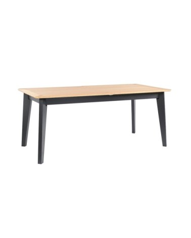 Table à manger rectangulaire extensible en chêne L180/260