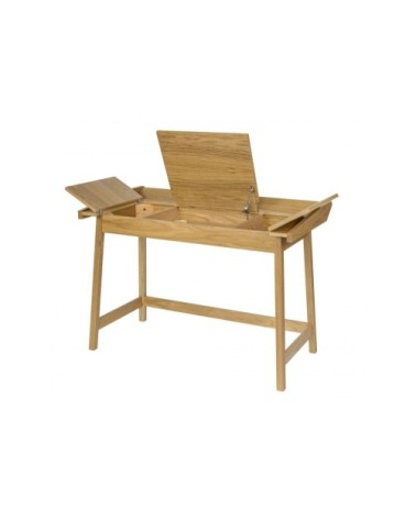 Bureau pupitre en bois