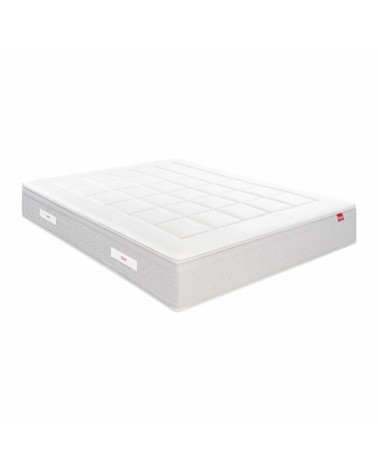 Matelas ressorts ensachés, mémoire de forme et laine 120x200