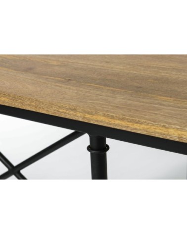 Console drapier en bois et métal