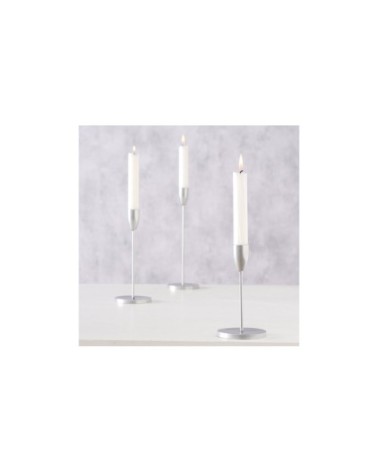 Chandeliers de table argentés - Lot de 3