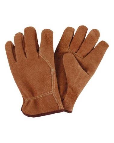 Gants jardinage en cuir