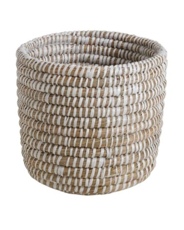 Cache pot jonc de mer Pot de 17 cm