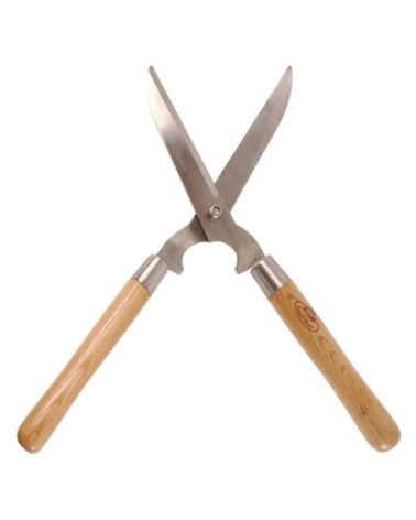 Taille haie en acier et bois