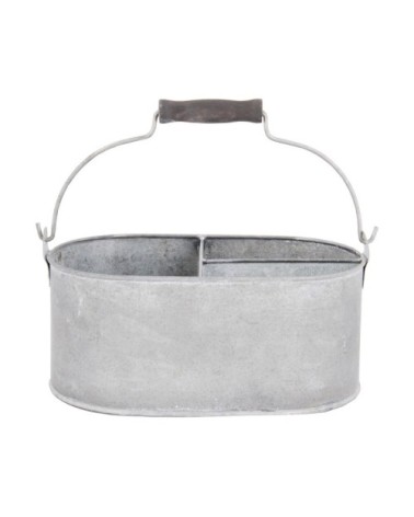 Seau en Zinc 3 compartiments