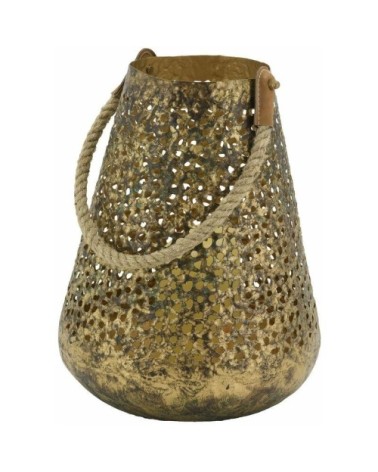 Lanterne en métal antique 30 cm