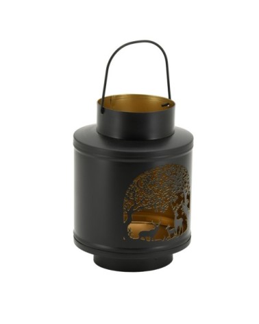 Lanterne en métal ronde D16 cm