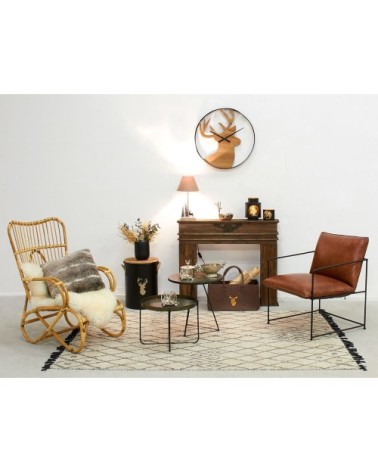 Lanterne en métal ronde D16 cm