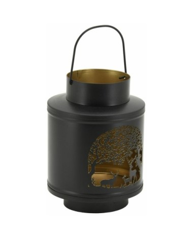 Lanterne en métal ronde D16 cm