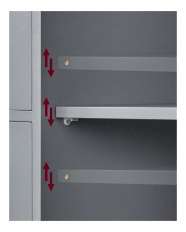 Meuble salle de bain avec 4 tiroirs effet bois gris mystique