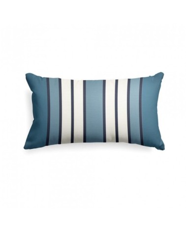 Housse de coussin coton Bleu 25x45 cm