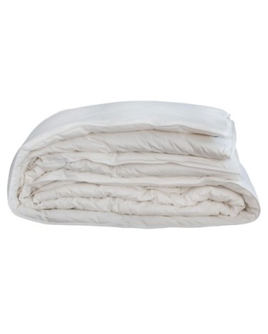 Couette naturelle bi-thermique duvet et coton bio king size 280x240 cm