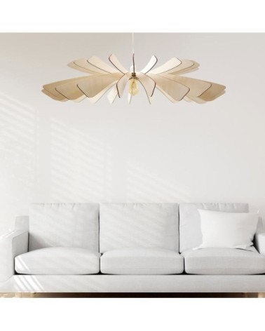 Suspension bois fsc diamètre 80cm bois
