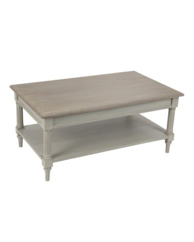 Table basse en bois 1 tablette L100