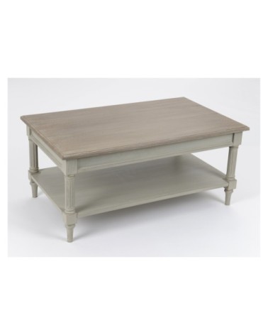 Table basse en bois 1 tablette L100