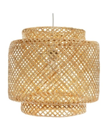 Suspension bambou naturel D40cm