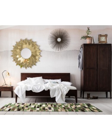 Miroir en verre doré D120