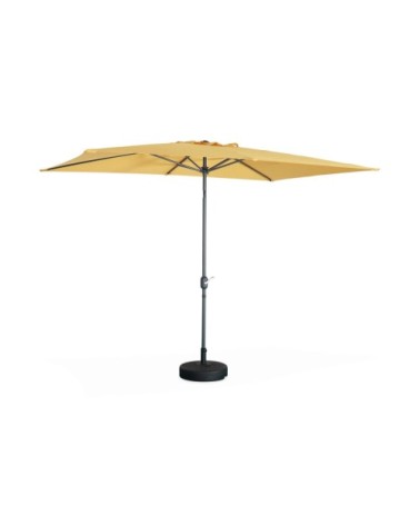 Parasol droit 2x3m moutarde