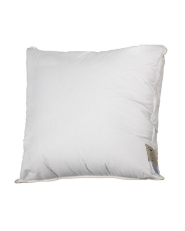 Oreiller naturel moelleux en duvet et coton bio 65x65 cm