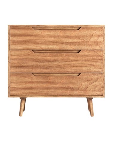 Commode en bois marron 90x43x86