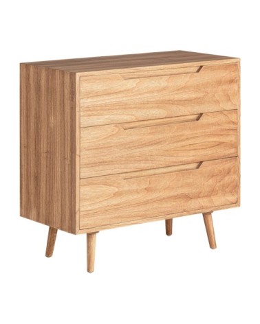 Commode en bois marron 90x43x86