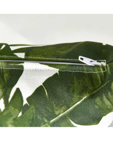 Lot de 2 coussins carrés polyester jungle 45x45x8 cm