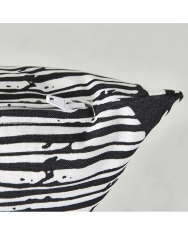 Lot de 2 coussins carrés polyester maasai 45x45x8 cm