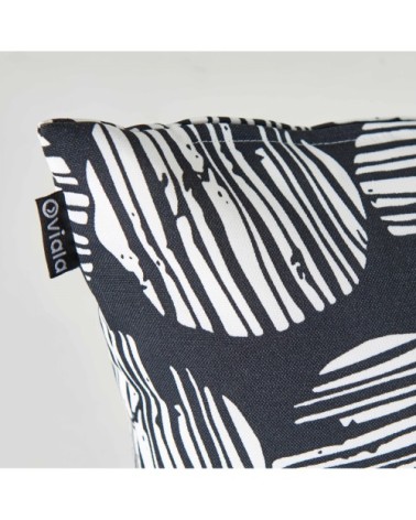 Lot de 2 coussins carrés polyester maasai 45x45x8 cm