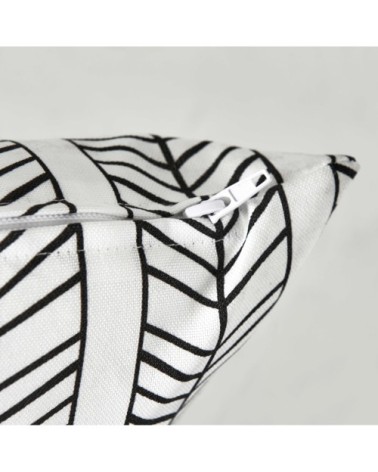 Lot de 2 coussins carrés polyester tembu 45x45x8 cm