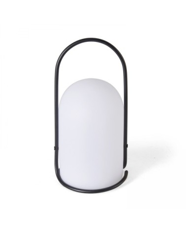 Baladeuse led en acier blanc