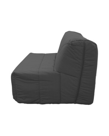 Housse de bz en coton recyclé anthracite-140 x 190 cm