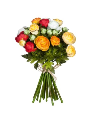 Renoncule artificielle orange H35