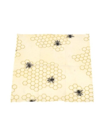 Lot de 3 couvre pots à la cire d'abeille